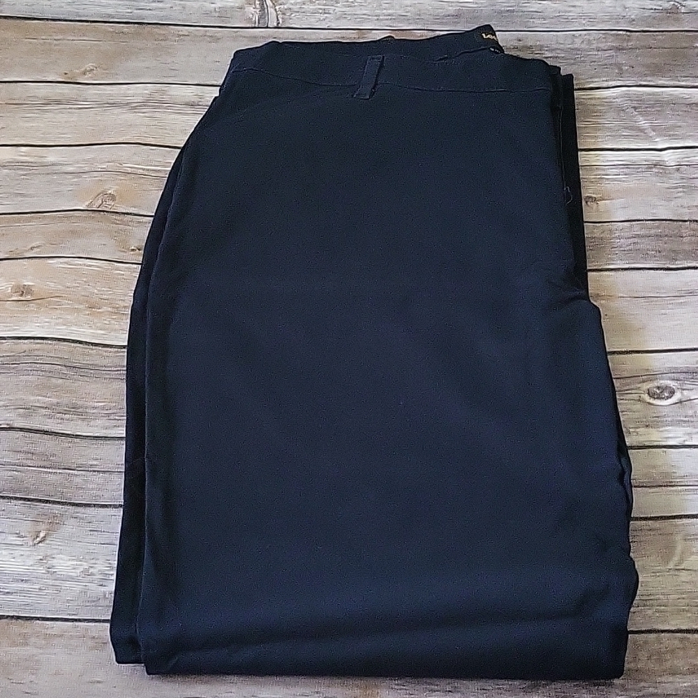 Lee Relaxed fit Straight leg Mid Rise Imperial Blue pants 18L NWT - Picture 6 of 13